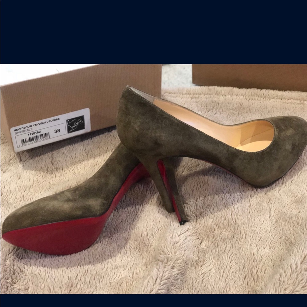 Christian Louboutin New Declic 120 Veau Velours